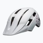 Cască de ciclism pentru copii Bell Sidetrack II Integrated MIPS white stars