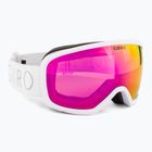 Ochelari de schi pentru femei Giro Millie white core light/vivid pink