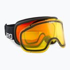 Ochelari de schi Giro Roam black wordmark/amber scarlet/yellow