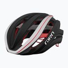 Cască de bicicletă Giro Aether Spherical MIPS matte black/white/red