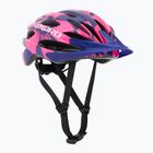 Cască de bicicletă pentru copii Giro Raze berry blue flowers