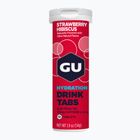 Băutură izotonică GU Hydration Drink 12 tablete căpșuni/hibiscus