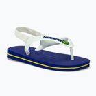 Sandale pentru copii Havaianas Baby Brasil Logo II marine blue