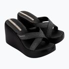 Papuci pentru femei Ipanema High Fashion II Slide black/glitter/beige