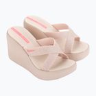 Papuci pentru femei Ipanema High Fashion II Slide beige/glitter/pink