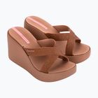 Papuci pentru femei Ipanema High Fashion II Slide brown/glitter/pink
