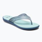 Șlapi de femei RIDER Aqua IV Fem de culoare albastru-verde 83328-AD469