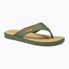 Șlapi de plajă pentru bărbați Ipanema Vintage verde / verde / bej