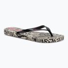 Șlapi pentru femei Ipanema Animal Print VI beige/black/pink
