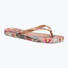 Papuci pentru femei Ipanema Verao Tropical beige/gold