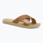 Papuci pentru femei Ipanema Sense Slide beige/gold