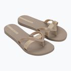 Ipanema Kirei bej/bej metalic flip flops pentru femei