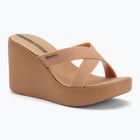 Papuci pentru femei Ipanema High Fashion II Slide beige/glitter beige/green