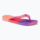 Șlapi Havaianas Top Logomania Colors II pink flux