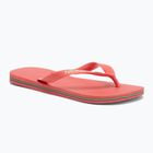 Papuci Havaianas Brasil Logo tropical coral