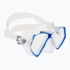 Mască de snorkeling pentru copii Mares Zephir JR blue/clear
