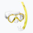 Set de snorkeling pentru copii Mares Combo Seahorse yellow/clear