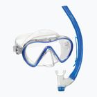 Set de snorkeling  Mares Combo Stream royal blue/clear