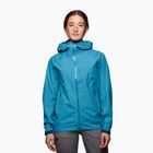 Jachetă de ploaie Black Diamond Highline Stretch pentru femei, albastru AP7450014055LRG1