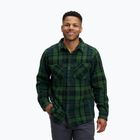 Tricou de trekking pentru bărbați Black Diamond Project Heavy Flannel palm green/anthracite plaid
