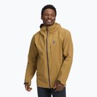 Geacă de ploaie pentru bărbați Black Diamond Highline Stretch Shell flax
