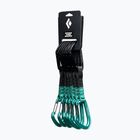 Set de bucle pentru escaladă Black Diamond Hotforge Hybrid Quickpack Set 6 buc. 12 cm clean green
