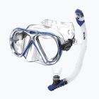 Set de snorkeling SEAC Iena Dry Set blue