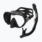 Set de snorkeling SEAC X-Frame Combo black