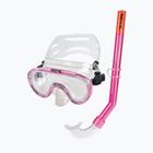 Set de snorkeling pentru copii SEAC Marina pink