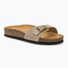 Papuci pentru femei Scholl Estelle Sue dark beige