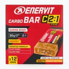 Set de batoane energizante Enervit C2:1 Carbo Pro 12 pcs x 45 g salty peanut butter