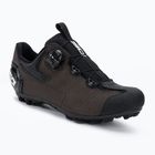 Încălțăminte de ciclism MTB pentru bărbați Sidi MTB Gravel negru/maro