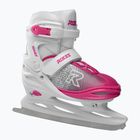 Patine pentru copii Roces Jokey Ice X white/pink