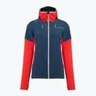 La Sportiva Session Tech Hoody pentru femei, albastru furtună/roșii de cireșe, bluză de trekking