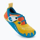 Pantofi de cățărare pentru copii La Sportiva Gripit galben/flame