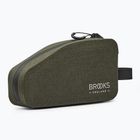 Geantă de bicicletă pentru cadru Brooks England Scape Top Tube with bolts 0,9 l mud green