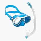 Set de snorkeling pentru copii Cressi Marea + Top blue