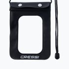 Husă impermeabilă de telefon Cressi Waterproof Phone Case neagră XDF300050