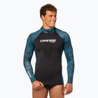 Longsleeve de înot pentru bărbați Cressi Cobia Hunter camo blue