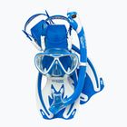 Set de scufundări pentru copii Cressi Rocks Jr Set blue/white