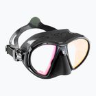 Mască de scufundări Cressi Zeus Ultravision black/black/red lenses