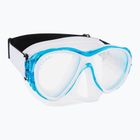 Mască de scufundări Cressi Samoa clear/aquamarine