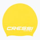 Cască de înot Cressi Loira Long Hair yellow/white