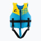 Vestă de siguranță pentru copii Cressi Froggy azure/yellow