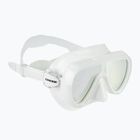 Masca de scufundare pentru femei Cressi Honey 420 UV white/white/yellow/blue