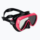 Masca de scufundare pentru femei Cressi Honey 420 UV black/fuchsia/blue/orange