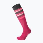 Șosete de schi pentru femei Mico Light Weight Superthermo Natural Merino Ski fucsia