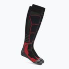 Șosete de schi Mico Medium Weight Superthermo Natural Marino Ski nero/rosso