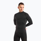 Bluză termică pentru bărbați Mico Odor Zero Mock Neck nero