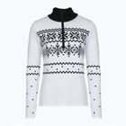 Bluză termoactivă pentru femei Newland Groenlandia Half Zip white/black